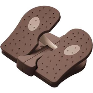 Amagogo Mimi Macchina per per Piedi, Macchina per per Scale, Macchina per Esercizi per Gambe, Stepper per Scale, per Viaggi, Marrone