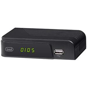 Trevi HE 3365 T2 Decoder Digitale Terrestre HD DVB-T2 HEVC con Codec H.265 10 Bit, HDMI, USB, Scart, Telecomando