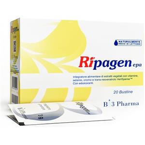 BI3 Pharma Ripagen Detox Fegato e Intestino | Depurativo Naturale con Cardo Mariano, Tarassaco, Carciofo e Resveratrolo | Supporto per Fegato Grasso, Gonfiore e Digestione | 20 Bustine Solubili