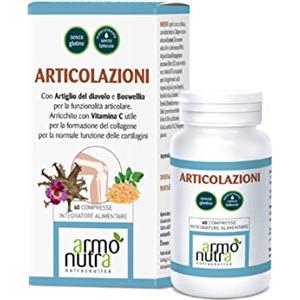 armonutra - Integratore Alimentare per il Benessere delle Articolazioni - 60 Compresse