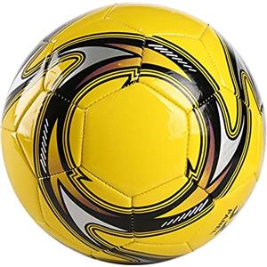 ENERGETIC Pallone da calcio professionale in pelle misura 5 competizione di calcio professionale antiderrapante calcio da interno ed esterno