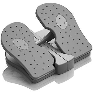 Yosoo Health Gear Foot Stepper Machine, Mini stepper sotto la scrivania, pedale pieghevole, per allenamento a casa, ufficio (A)
