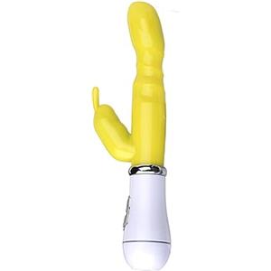 GIFTZS vibratore Vibratori per coniglio a doppia vibrazione a 12 velocità Per Donna, Clitoride, Punto G, Giocattoli per adulti