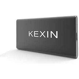 KEXIN SSD Portatile 250GB, Esterna SSD 250 GB, Disco SSD Portatile, Unità a Stato Solido Esterna Nero