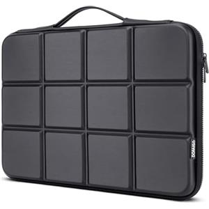 DOMISO 17,3 pollici Borsa a tracolla per laptop da Custodia protettiva in EVA impermeabile antiurto per 17,3
