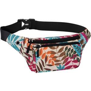 HAWEE Elegante Marsupio Sportivo Cintura Corsa Leggero Unisex Marsupio Corsa Multicolor Esecuzione Pouch con Cintura Regolabile e Jack per Cuffie per Uomo Donna Corsa Jogging Ciclismo Escursionismo