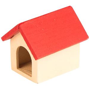 ibasenice Casetta Miniatura in Legno Per Cuccioli - Decorazione Per Casa, Giardino E Acquario - Accessorio Per Casa Delle Bambole, Regalo Perfetto Per Amici E Bambini