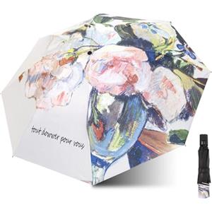SHRADS Ombrello mini 8 stecche, ombrello, Pioggia e UV Protezione Ombrello, Ombrello Pieghevole Compatto, Ombrello Portatile, mini ombrello da donna, perfetto per uso esterno
