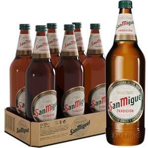 San Miguel Especial, Birra Bottiglia, Cassa, Pacco da 6x100cl