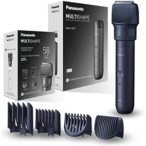 Panasonic MULTISHAPE Sistema Modulare per la Cura della Persona ER-CTW1, regolabarba e tagliacapelli per uomo con batteria ricaricabile agli ioni di litio