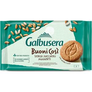 CAIYA BuoniCosì Biscotti Cereali con Riso e Avena Senza Zuccheri Aggiunti per galbusera 300g