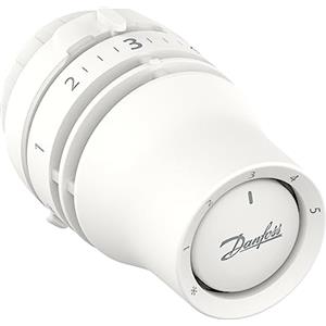 Danfoss Redia Ra Click, valvola termostatica per termosifone con soffietto termostatico a liquido e sensore integrato