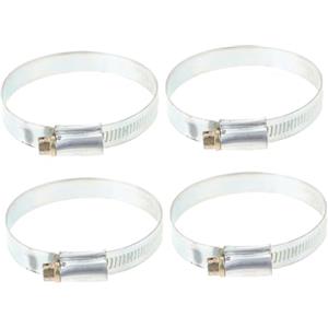 Zerodeko 4Pezzi Stringitubo Piatte Per Tubo Da Giardino Set Per Estintore Metallo Per Irrigazione