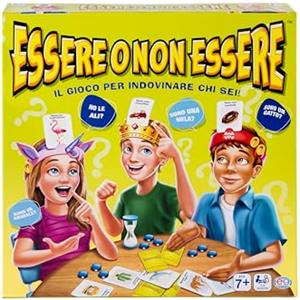 Spin Master Games Editrice Giochi, Essere o Non Essere, il più classico tra i giochi da tavolo per indovinare chi sei! per bambini e famiglie, dai 7 anni in su, Board game da 3 a 6 giocatori - Per sfide in famiglia