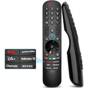 Angrox per Telecomando LG Smart TV,Universale per Tutti LG Originale TV Magic MR24GA MR23GA MR22GN MR21GA