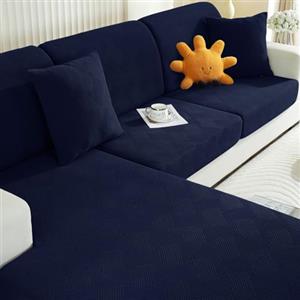 Ystyle Copriseduta Divano Elasticizzato, Copri Cuscini Divano, Coprisedile Per Divano, Universale Copricuscini Per Divani, Copricuscino Copri Seduta Divano(1 Posto, Blu)