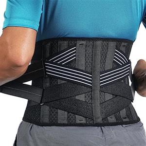 Fitomo Fascia Lombare Supporto Schiena per Uomini e Donne, Busto Ortopedico Lombare per il dolore da Sciatica, Ernia del disco, Stenosi spinale, Fascia Elastica Lombare Regolabile