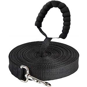 Eyeleaf Guinzaglio Addestramento per Cani 3M Lungo Guinzaglio per Cani in Nylon con Impugnatura Imbottita Fibbia Zinco Lega per Tutti i Cani