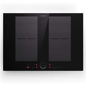 Klarstein Piano Cottura Elettrico Vetroceramica, Piano Cottura Elettrico 4 Fuochi Moderno, Piano Cottura Elettrico 4 Piastre 7000W Integrato, Piano Cottura Vetroceramica Elettrico Touch con Timer