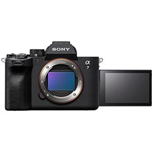 Sony Alpha 7 IV - 33 MP Fotocamera mirrorless full frame, autofocus in tempo reale, 10 fps, video 4K 60p, touchscreen, funzioni professionali per foto e video