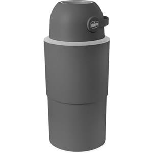 Chicco Mangiapannolini XL Controlla Odori, Smaltimento Pannolini, Cestino Contenitore Compatto e Salvaspazio, 15 Sacchetti Odour-Off inclusi, Non servono ricariche, si usano i normali Sacchetti