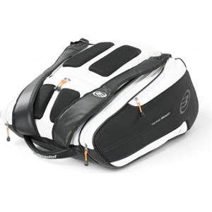 Bullpadel Paletero Hack, borsa da paddle, nero e bianco
