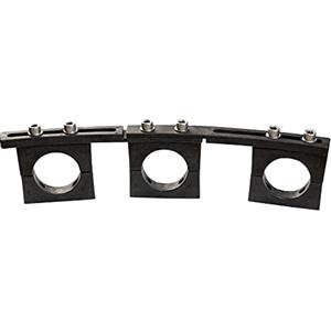 SKT BN97-40-Supporto Multifeed 3 ingressi universale LNB, 40 mm in alluminio