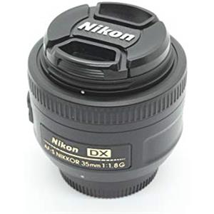 Nikon Obiettivo Nikkor AF-S DX 35mm 1:1,8G, Lunghezza Focale Minima 52 mm, Nero [Versione EU]