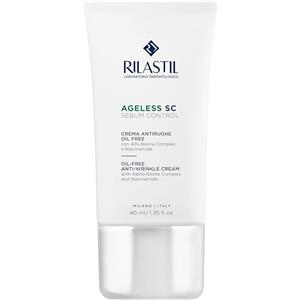 Rilastil Ageless SC Sebum Control - Crema Viso Antirughe Oil Free per Pelli Miste e Grasse, 40ml