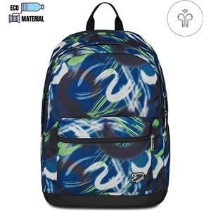 SEVEN Zaino Scuola Pro Xxl Grs Earphones Wireless Blue Deep