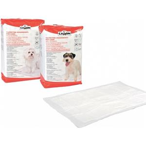 Camon Tappetino Assorbente per Cani 60x90cm - 10 Pezzi, Super Assorbente con Indicatore di Umidità e Lato Impermeabile