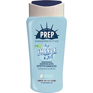 Prep, Doposole Rinfrescante Effetto Ghiaccio, Crema Doposole Dermoprotettiva, Nutriente e Lenitiva, Dermatologicamente Testata, con Mentolo, Aloe Vera, Fico d'India, Senza Parabeni, Nichel o Siliconi