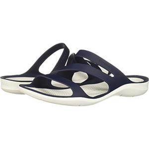 Crocs Swiftwater Sandal W, Sandali Donna, Navy White, 37/38 EU