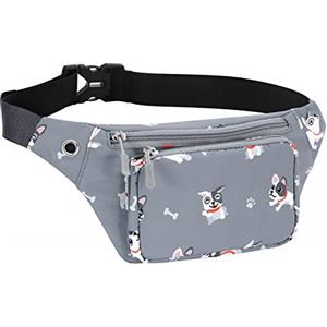 HAWEE Elegante Marsupio Sportivo Cintura Corsa Leggero Unisex Marsupio Corsa Multicolor Esecuzione Pouch con Cintura Regolabile e Jack per Cuffie per Uomo Donna Corsa Jogging Ciclismo Escursionismo