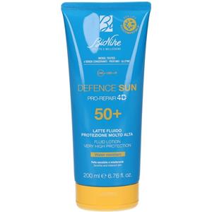 Bionike Defence Sun Latte Fluido SPF 50 200 ml - Protezione Molto Alta per Pelli Sensibili