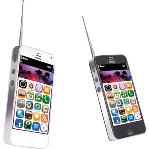 Generico Walkie Talkie Bambini Giocattolo Funzionanti Giochi Bambini Walkie Talkie Ricetrasmittenti Walkie-Talkie con Altoparlante e Microfono Integrato Walkie Talkie a Forma di Smartphone