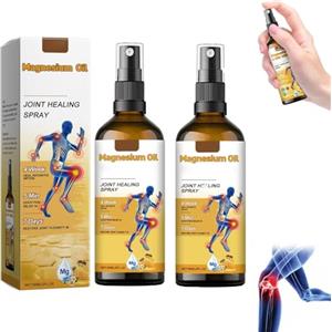 Generisch 1/2/3 pezzi di olio di magnesio veleno d'api Joint Healing Spray, veleno d'api professionale per schiena, collo, mani (2)