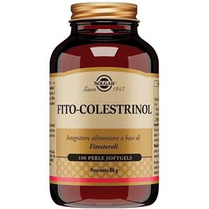 Solgar Fito-Colestrinol 100 Perle - Integratore Alimentare a Base di Fitosteroli per il Controllo del Colesterolo