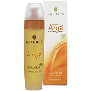 Bios Line NATURE'S Argà Olio Puro di Argan Bio, Corpo e Capelli, Certificato Ecocert Greenlife, Non Unge, Si Assorbe Velocemente, Profumo agrumato, 100 ml