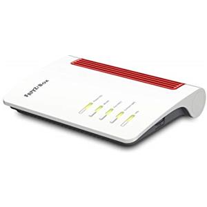 FRITZ! AVM FRITZ!Box 7530 AX WI-FI 6 Router (DSL/VDSL,1.800 MBit/s (5 GHz) e 600 MBit/s (2,4 GHz), fino a 300 MBit/s con Supervectoring VDSL 35b,WLAN Mesh, Base DECT, Media Server, adatto per Germania