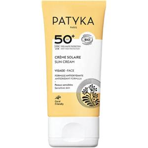 Patyka Crema Solare Viso SPF 50 - Alta Protezione per Pelli Sensibili - 40 ml