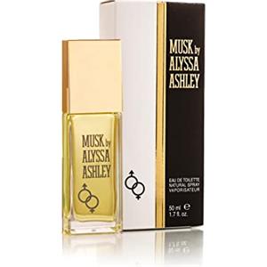 Alyssa Ashley - Musk Eau de Toilette, Profumo al Muschio - 50ml