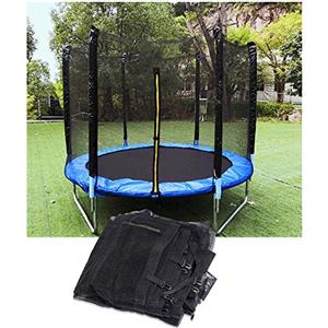 MeTikTok Rete Ricambio Trampolino, Ø 140 183 244 305 366 424cm Adatto per 6/8 Pali, Rete di Ricambio per Tappeto Elastico, Antistrappo, Resistente agli UV,305cm 6 Poles