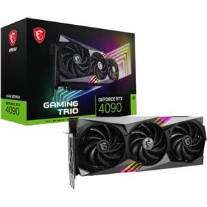 MSI GeForce RTX 4090 GAMING TRIO 24G Scheda Video Gaming - NVIDIA RTX 4090, 24 GB GDDR6X