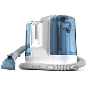 Rivenara Lavatappeti Aspirapolvere Tessuti Divani- 450 W Lava Tappezzeria Asciuga e Aspira Acqua Pulitore a Vapore per Divano Tappeti Moquette Tappezzeria Scale e Auto Pulisci Lavadivani