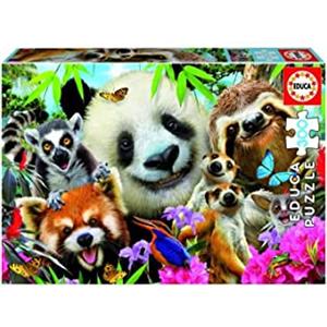 Educa - Puzzle da 300 pezzi per bambini | Black eyes Friends Selfie. Misura: 40 x 28 cm. Consigliato a partire dagli 6 anni (18610)