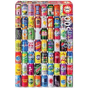 Educa - Puzzle da 500 pezzi per adulti e bambini. Misura: 34 x 48 cm. Include la colla del fix puzzle. Da 11 anni (18447)