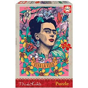 Educa - Puzzle da 500 pezzi per adulti e bambini | Viva La Vida, Frida Kahlo (19251)