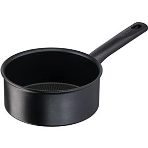 Lagostina Rigenera Green Casseruola Antiaderente in Alluminio Ø 18 cm, Pentola Induzione Gas e Forno, Indicatore Cottura Thermosignal, Rivestimento Antigraffio, Manico Ergonomico