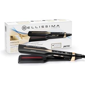 IMETEC Bellissima Imetec Absolute, Piastra per capelli professionale con piastre 4XL